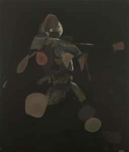 <I>sigridtin</i>, 2009
</br>
acrylic and oil on canvas, 180 x 210 cm / 82.7 x 70.9 in