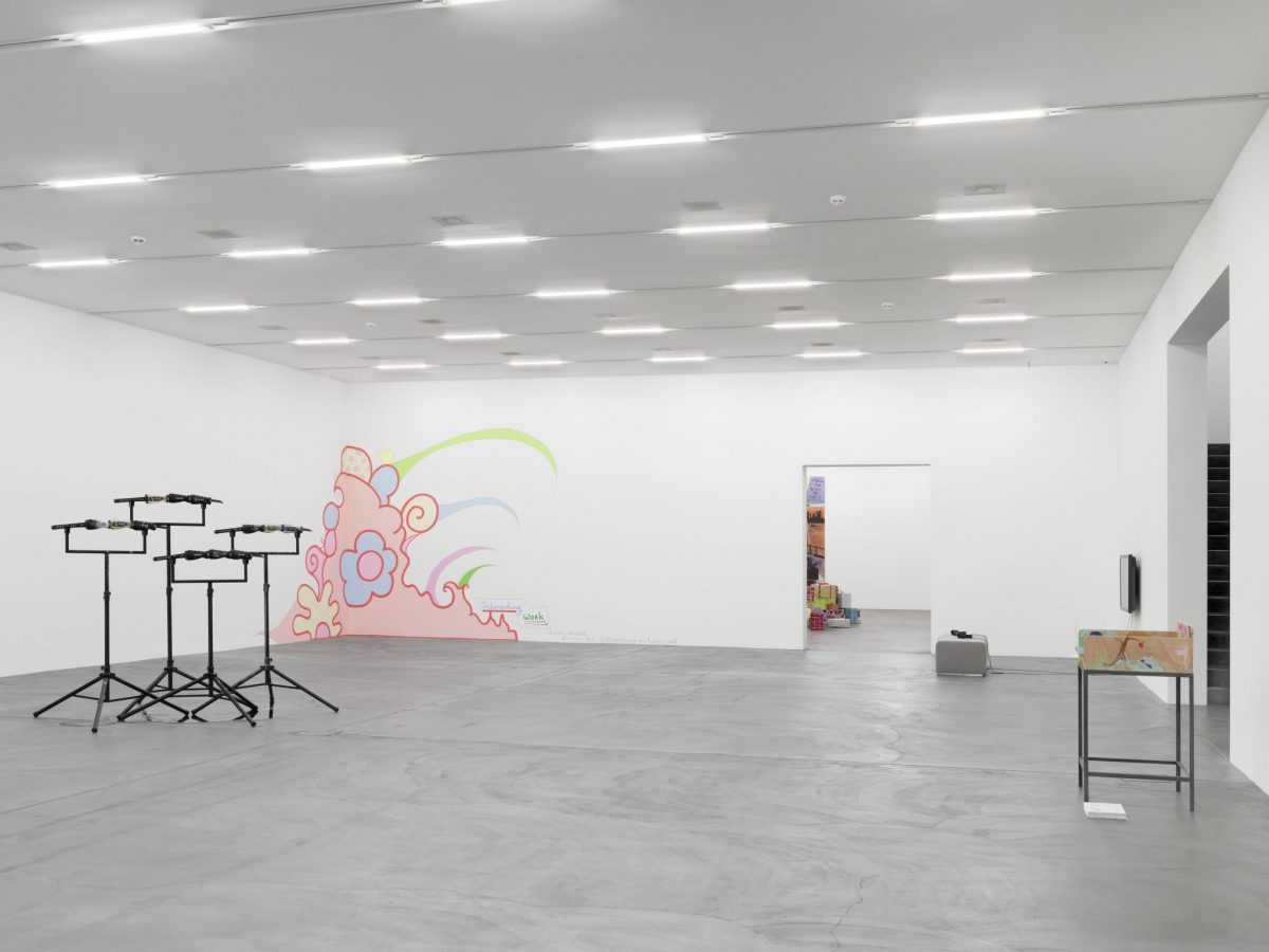 <i>toys redux - on play and critique</i>, 2015
</br>
installation view, migros museum für gegenwartskunst, Zürich
>