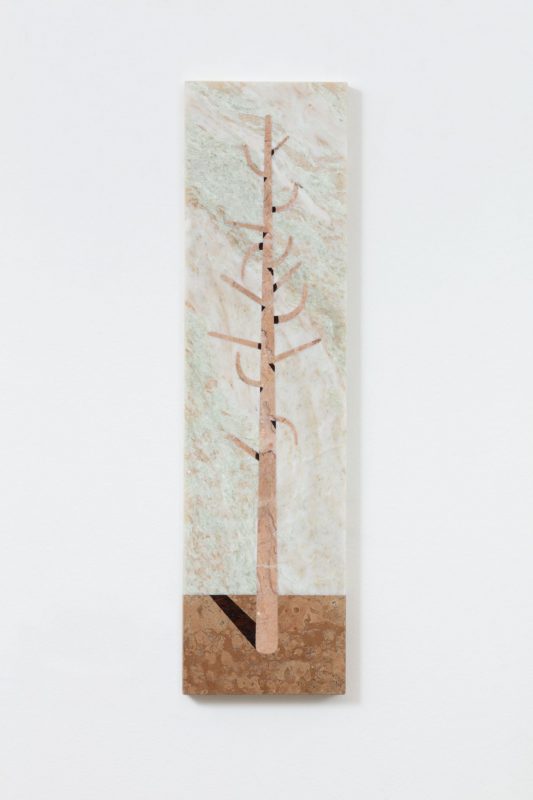tree, 2018
marble, 90 x 24 x 1 cm