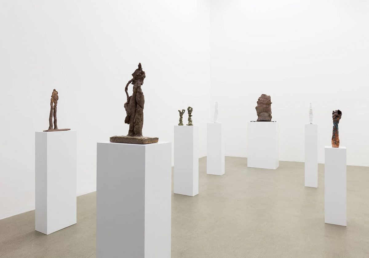 <i>standing figures</i>, 2016</br>installation view, kaufmann repetto, milan
