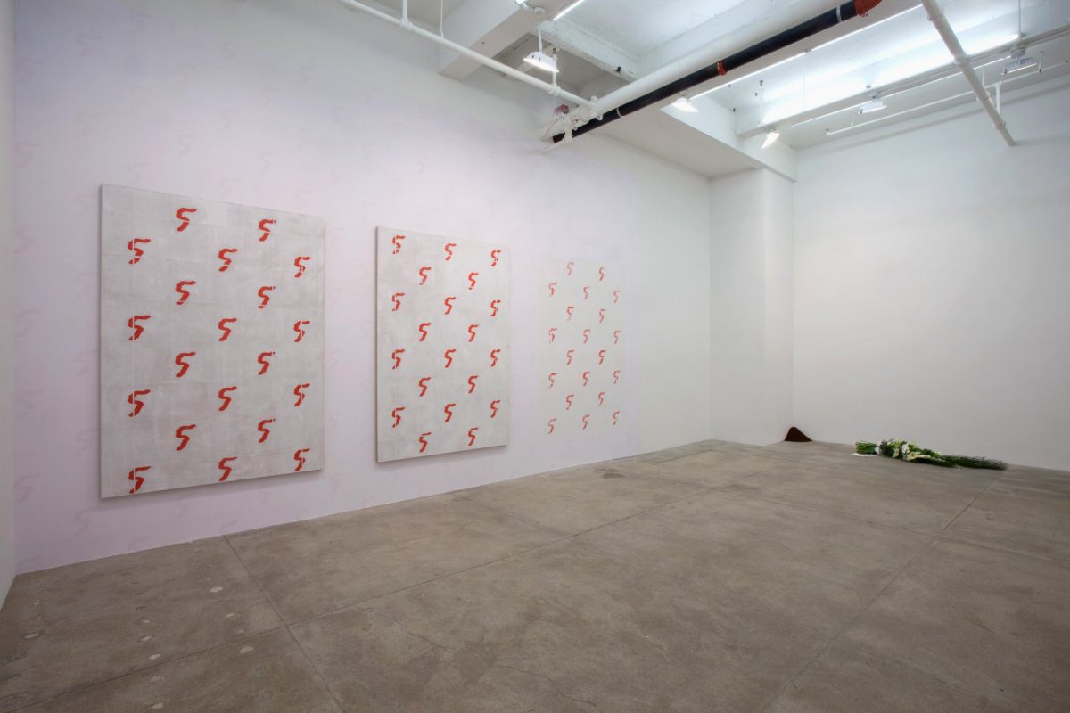cyclist. fig 2 ep. 1, installation view, kaufmann repetto, new york, 2014