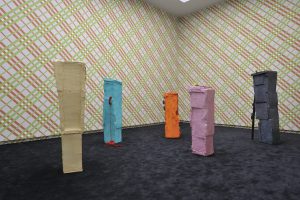<i>in the embellishment</i>, 2009
</br>
installation view, van abbemuseum, eindhoven
</br> 
with rachel Harrison