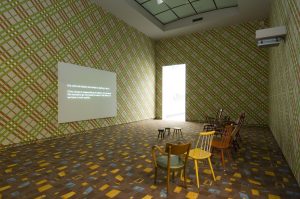 <i>in the embellishment</i>, 2009
</br>
installation view, van abbemuseum, eindhoven
</br> 
with andrea zittel 