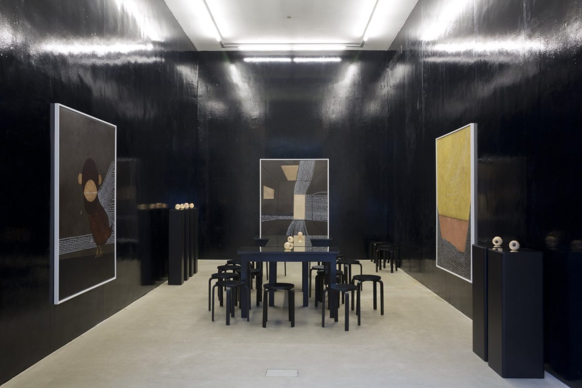 <I>the pink noise diaries</I>, 2013
</br>
installation view, kaufmann repetto, milan>