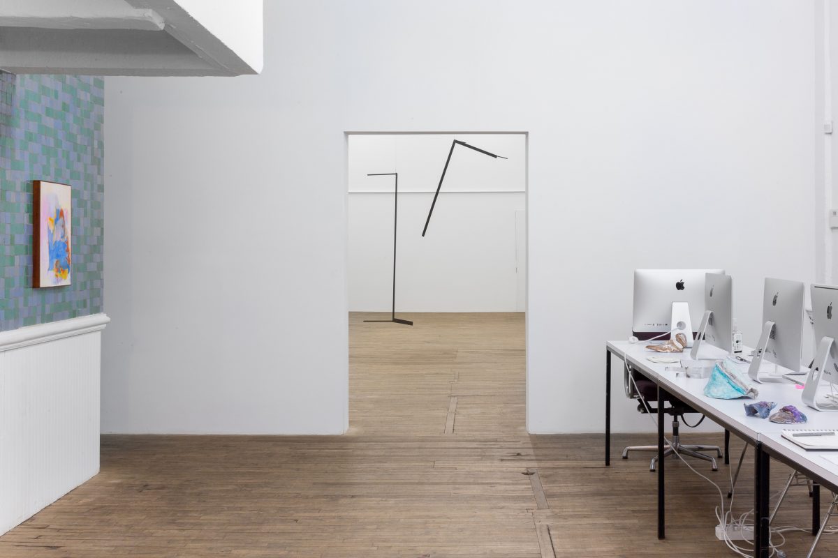 <i>Notes on light and sound of objects</I>, 2020
</br>
installation view, kaufmann repetto, New York