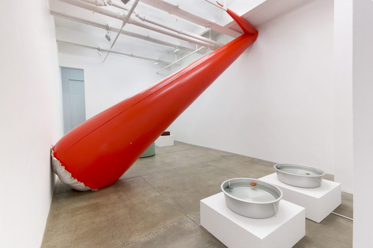<I>the bfg</I>, 2018
</br> 
installation view, kaufmann repetto, new york