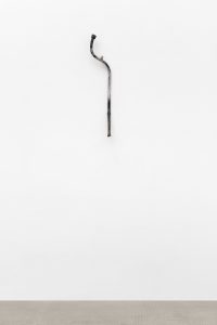 <i>Muscle Memory</I>, 2019
</br>
pipe, shell, 65 x 10 x 15 cm / 25.6 x 3.9 x 5.9 in