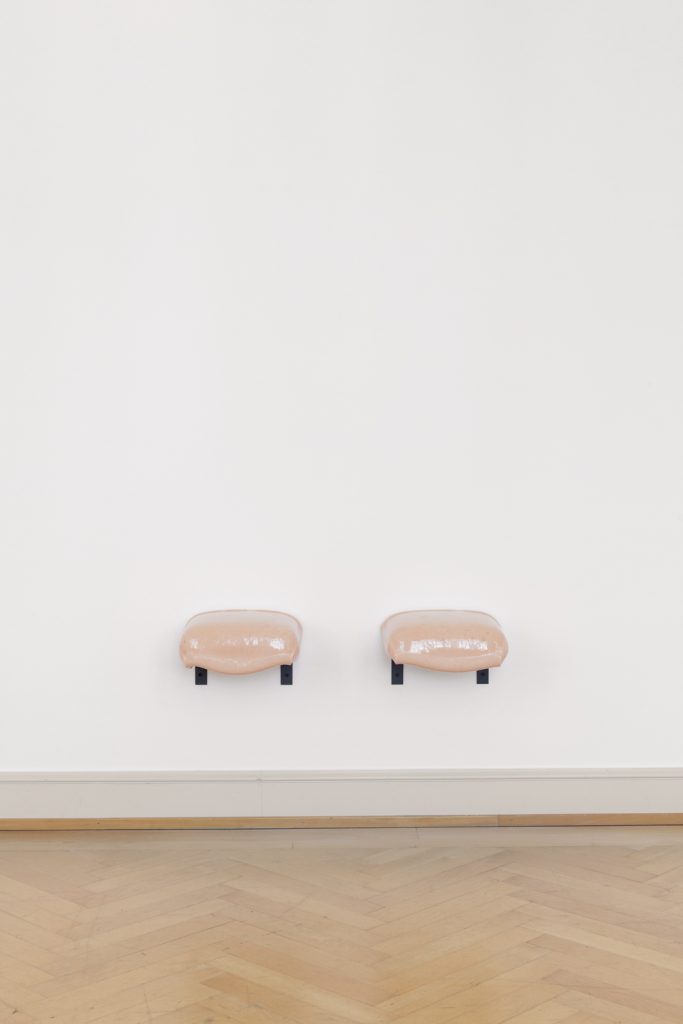 <I>gum shelves</I>, 2019
</br>
installation view, Kunstmuseum St. Gallen, St. Gallen>