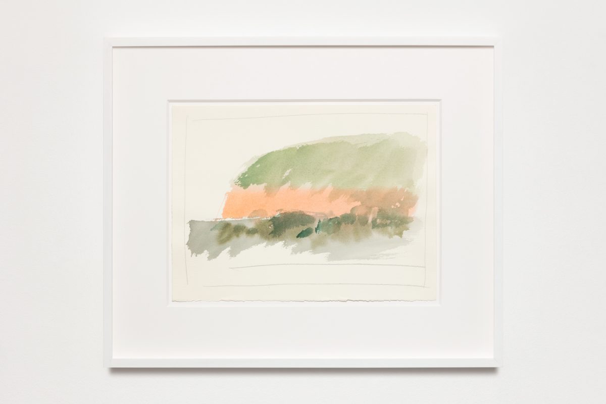<I>untitled</I>, 1984
</br>
watercolor on paper</br>
47 x 57 x 4 cm / 18.5 x 22.4 x 1.5 in (framed)