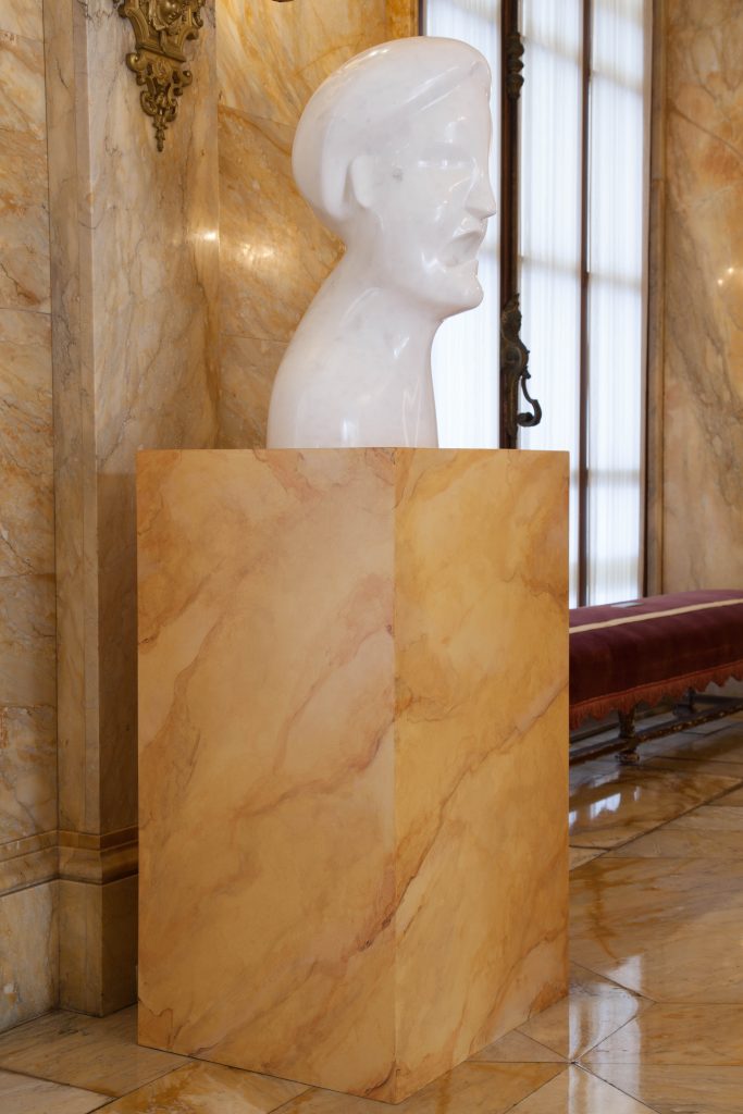 <I>Nicolas Party: Marble Ghosts</i>, 2019
</br> installation view, Marble House - Newport Mansions