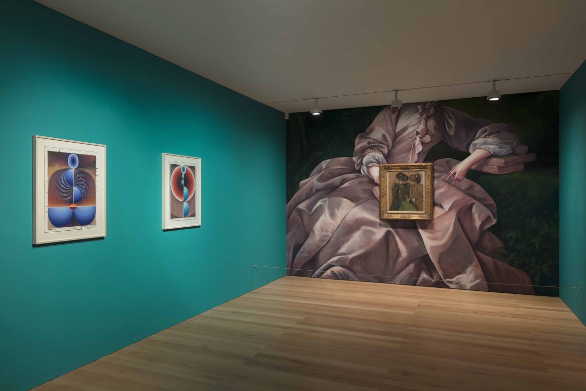 <I>Nicolas Party: Pastel</i>, 2019
</br> installation view, FLAG Art Foundation, New York