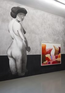 <I>Pastel et nu</i>, 2015
</br> installation view, Centre Culturel Suisse de Paris