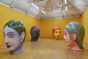 <I>Nicolas Party: Speakers</i>, 2017
</br> installation view, Modern Art Oxford, Oxford