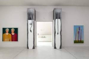 <I>Trunks and faces</i>, 2014
</br> installation view, Westfälischer Kunstverein, Münster
