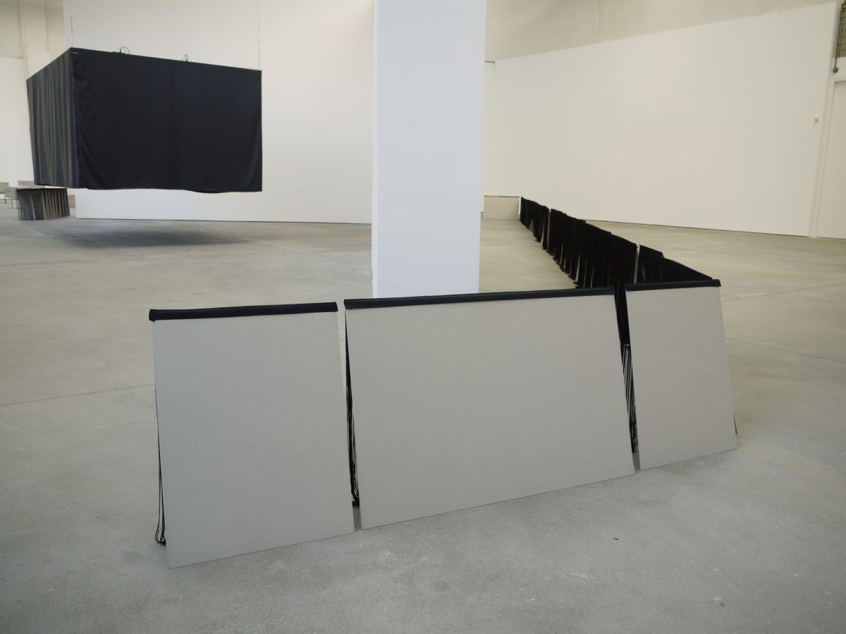 <I>A Line May Lie</i>, 2013
</br> installation view, Kunsthalle Lingen