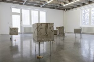 <I>untitled (1)</i>, 2014
</br> installation view, PRAXES Center for Contemporary Art, Berlin