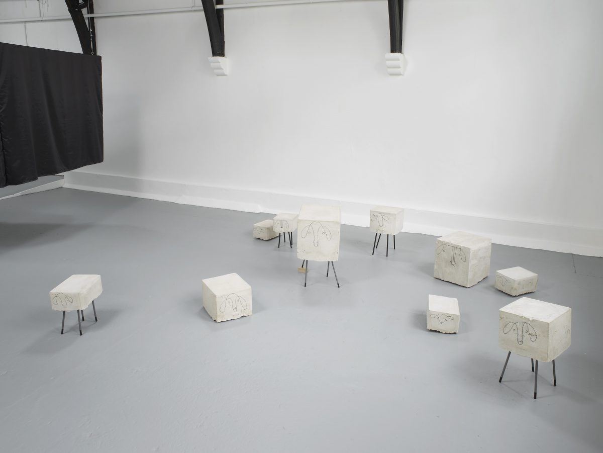 <I>Judith Hopf: Testing Time</i>, 2013
</br> installation view, Studio Voltaire, London