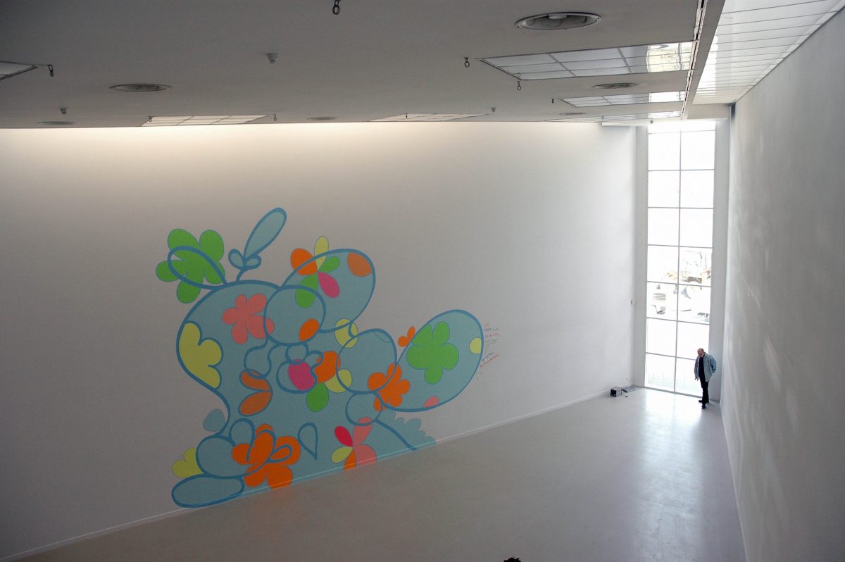 <I>Emotion Pictures</i>, 2005
</br> installation view, Museum van Hedendaagse Kunst, Atwerp