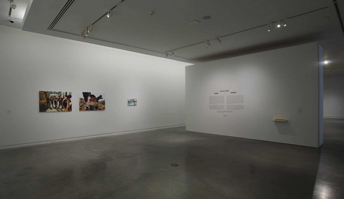 <I>The Neighbors: Sanctuary - Andrea Bowers</i>, 2016
</br> installation view, The Bronx Museum of Arts, New York