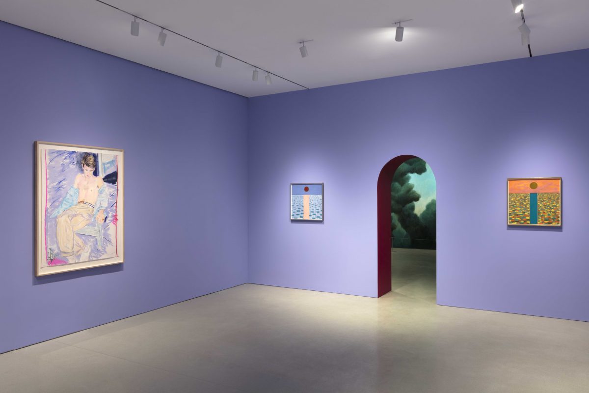 <I>Nicolas Party: Pastel</i>, 2019
</br> installation view, The FLAG Art Foundation