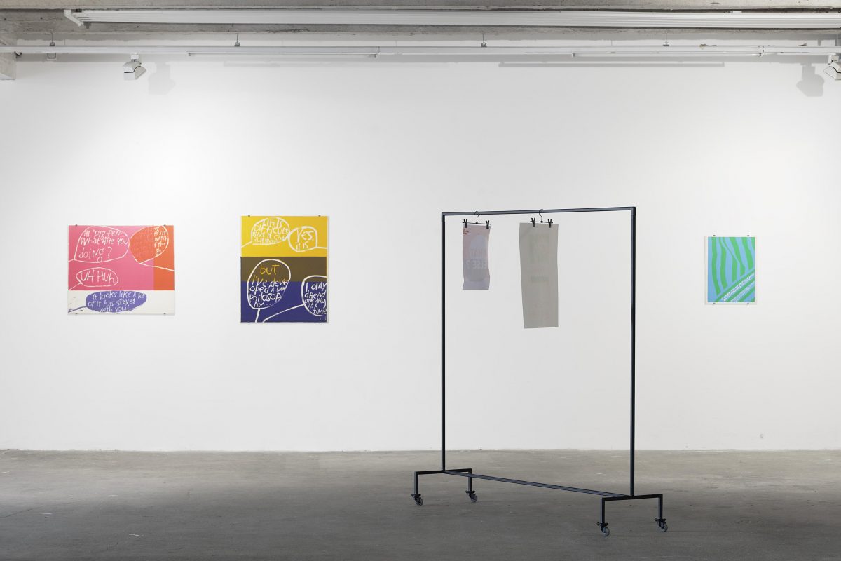 <I>We have no art, we do everything as well as we can</i>, 2018
</br> installation view, Passerelle Centre d’art contemporain, Brest