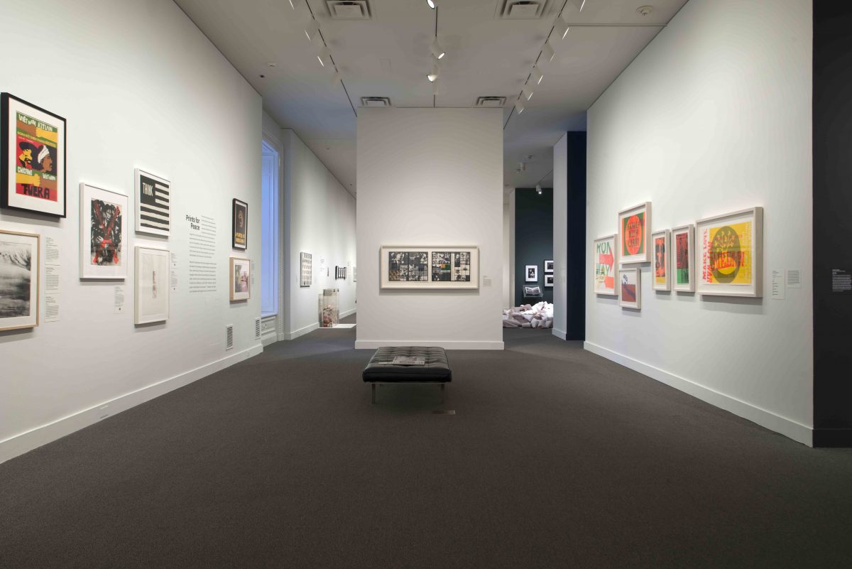 <I>Artists Respond: American Art and the Vietnam War, 1965-1975</i>, 2019
</br> installation view, Smithsonian American Art Museum, Washington D.C.