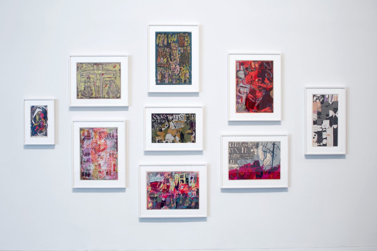 <I>Someday Is Now: The Art of Corita Kent</i>, 2013
</br> installation view, Tang Teaching Museum, Saratoga Springs