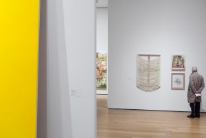 <I>The Forever Now: Contemporary Painting in an Atemporal World </i>, 2014
</br> installation view, MoMa, New York