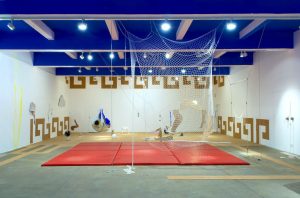 <I>Gymnasium</i>, 2018
</br> installation view, Chisenhale Gallery