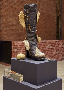 <I>Anthea Hamilton: Lichen! Libido! Chastity!</i>, 2015
</br> installation view, SculptureCenter, New York