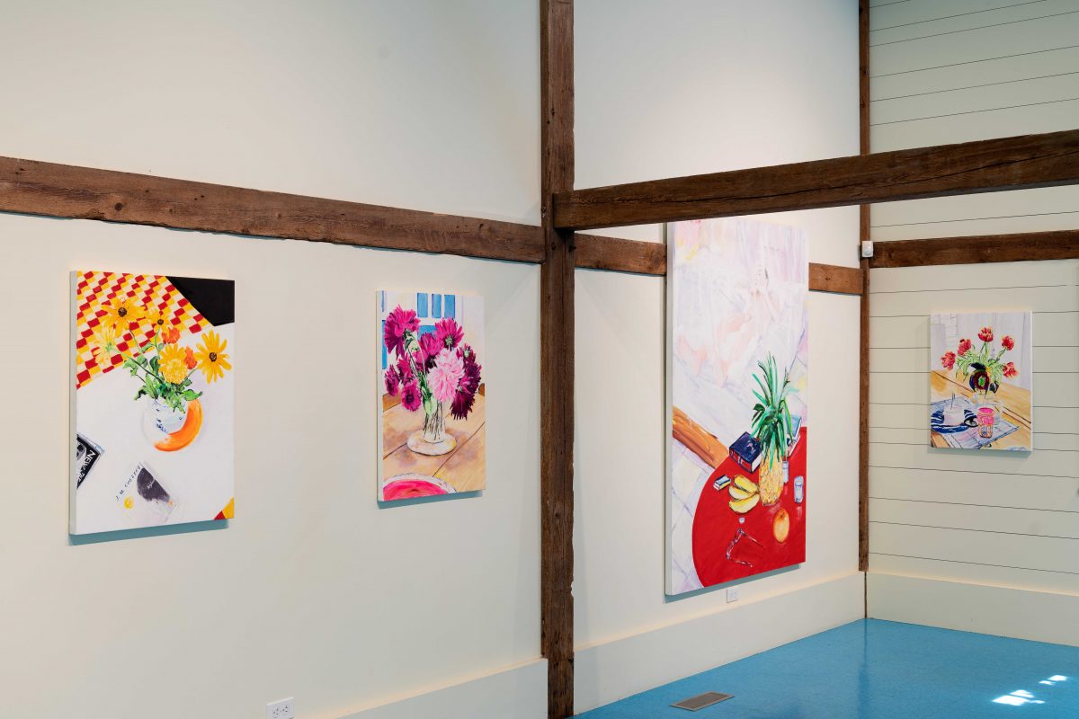 <I>Flowers & Birds</i>, 2021
</br> installation view, The Madoo Conservacy, New York
