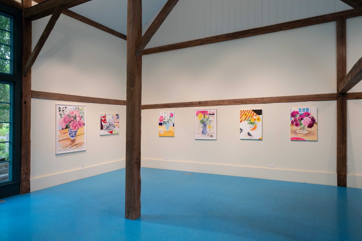 <I>Flowers & Birds</i>, 2021
</br> installation view, The Madoo Conservacy, New York