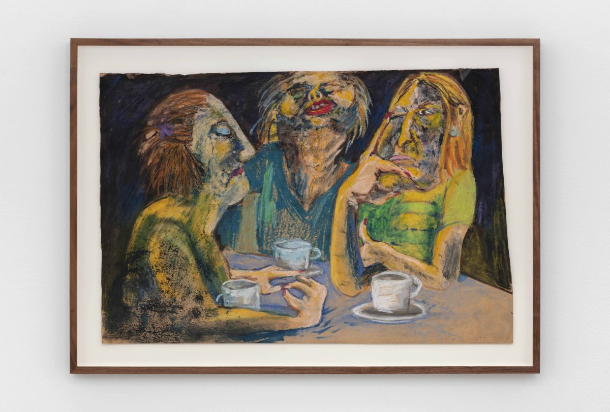 Marcia Schvartz, <I>Bar</I>, 1976
</br>
acrylic on cardboard</br>
53,5 x 75,5 x 4 cm / 21.1 x 29.7 x 1.6 in