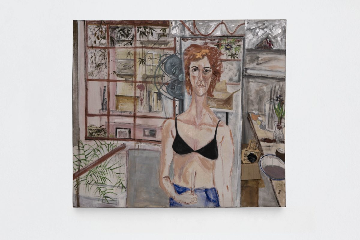 Marcia Schvartz, <I>La piedra granate</I>, 1998
</br>
oil on canvas</br>
140 x 160 cm / 55.1 x 63 in