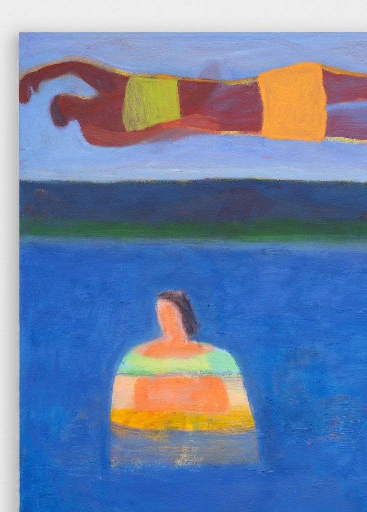 <i>Flight Over Swimmers</i>, 2025 </br>detail>