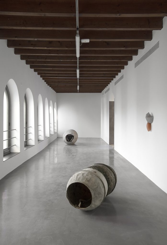 <I>NOTHING IS LOST. ART AND MATTER IN TRANSFORMATION</i>, 2021
</br> installation view, GAMeC, Bergamo>