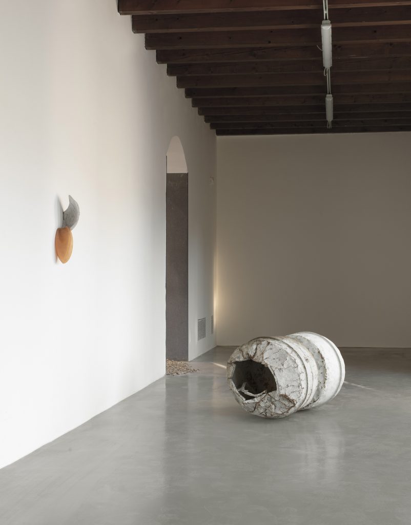 <I>NOTHING IS LOST. ART AND MATTER IN TRANSFORMATION</i>, 2021
</br> installation view, GAMeC, Bergamo