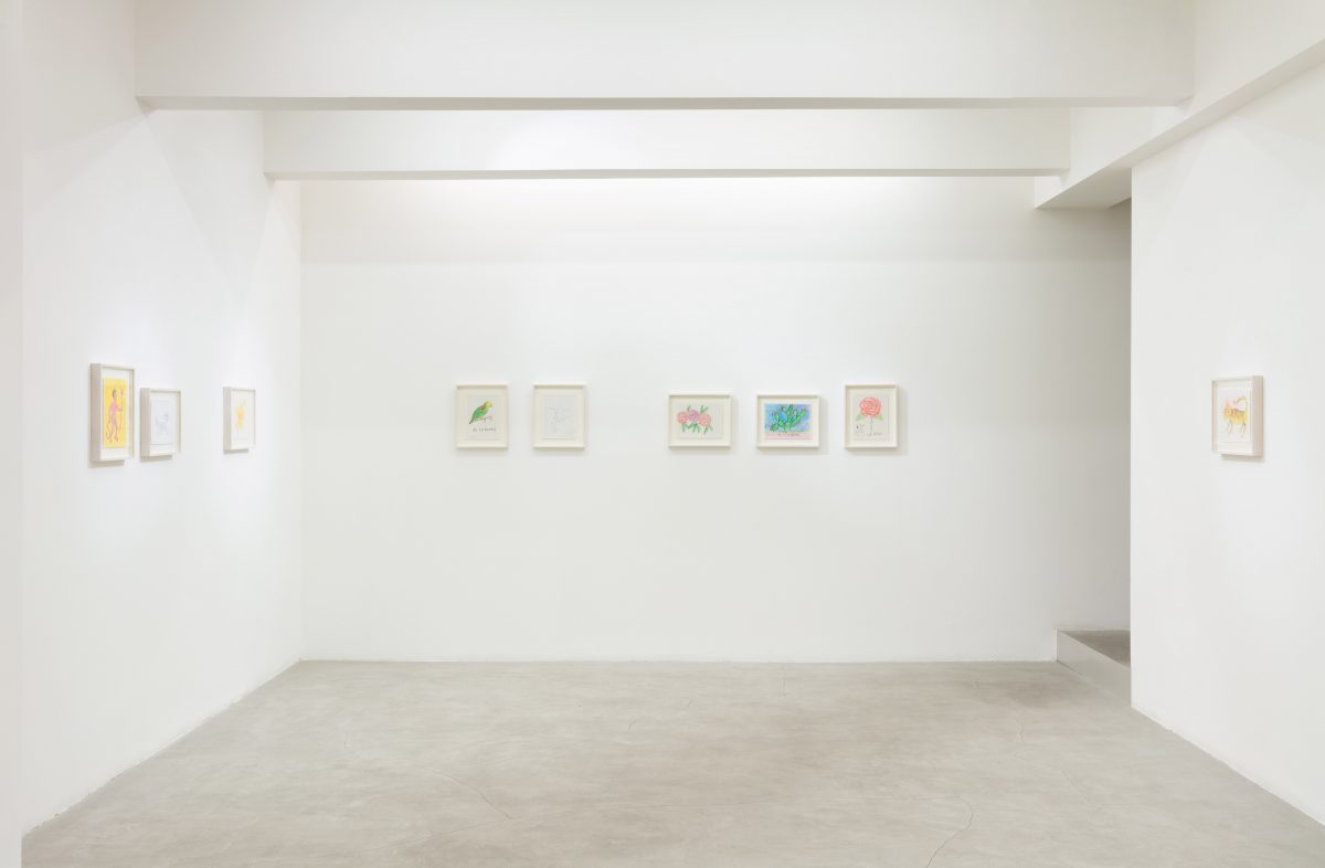 Magdalena Suarez Frimkess, <I>drawings</i>, 2021
</br> installation view, kaufmann repetto, Milan