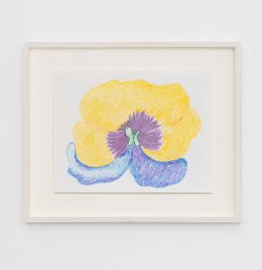 Magdalena Suarez Frimkess, <I>Untitled</I>, 2021
</br>
colored pencil on paper </br>
22 x 28 cm / 8.5 x 11 in (unframed)</br>
32 x 38,5 x 4 cm / 12.5 x 15 x 1.5 in (framed)