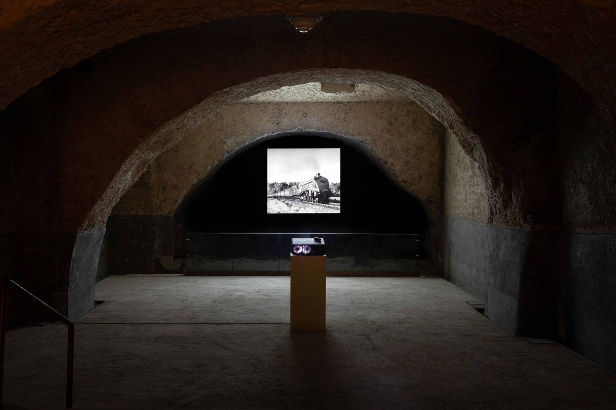 <I>John Stezaker</i>, 2021
</br> installation view, Fondazione Morra Greco, Naples>