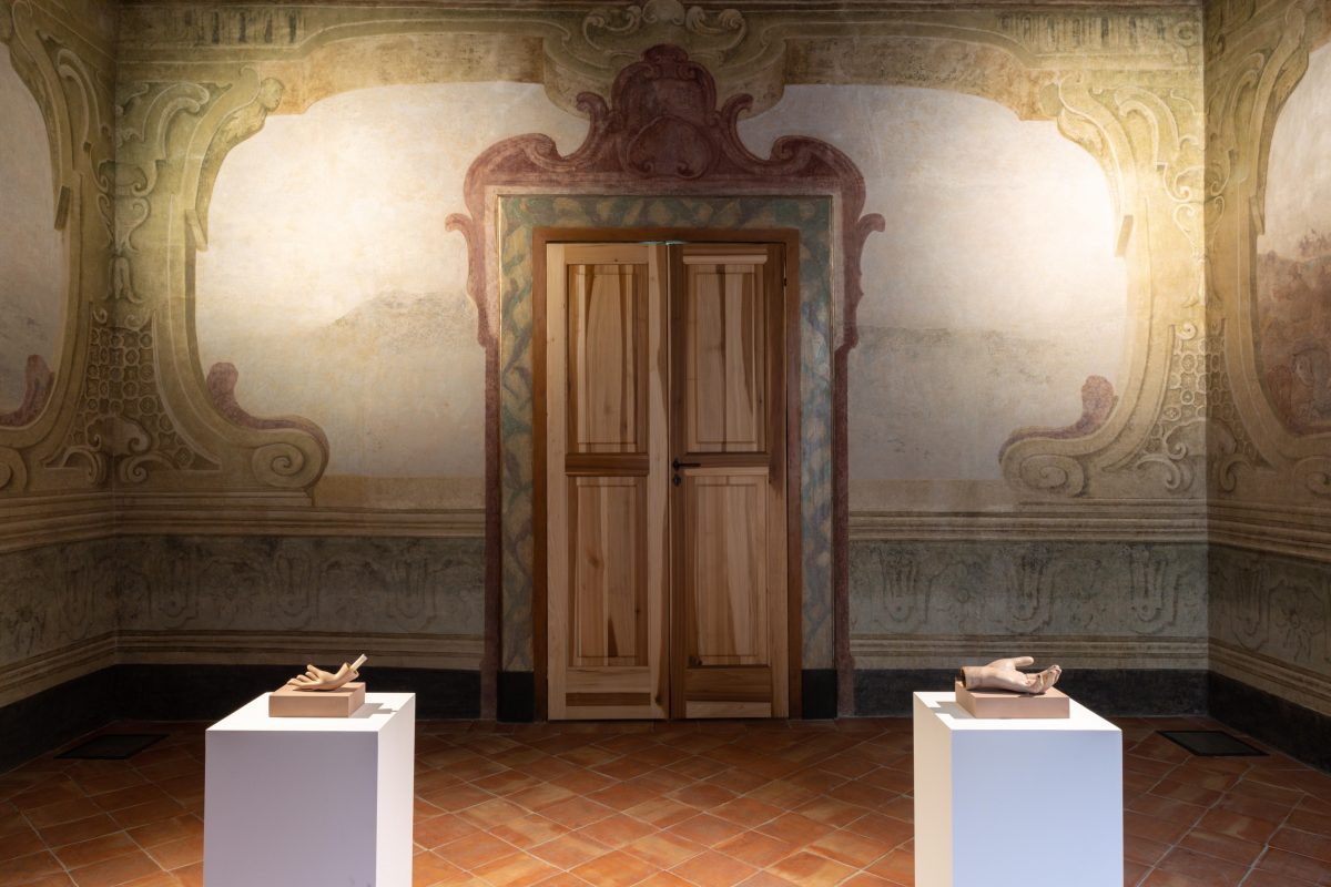 <I>John Stezaker</i>, 2021
</br> installation view, Fondazione Morra Greco, Naples>