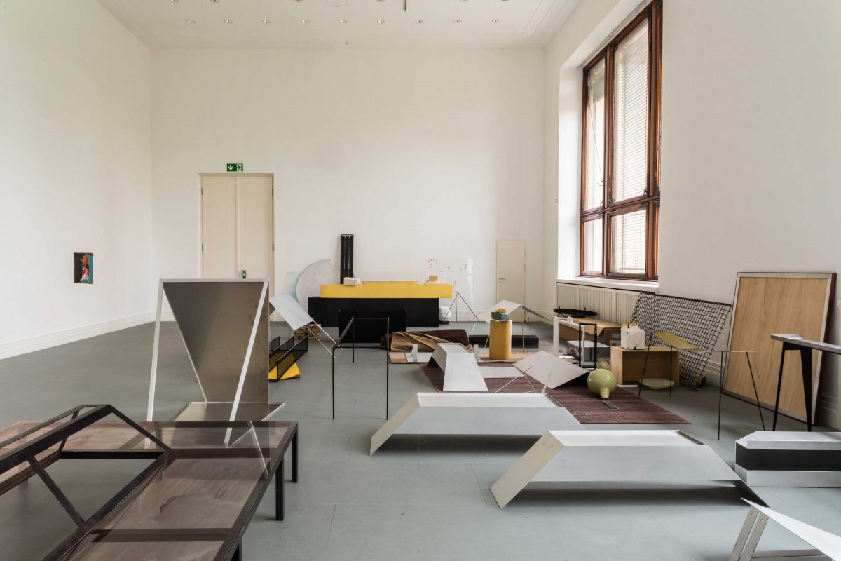 <I>Thea Djordjadze: all building as making</i>, 2021
</br> installation view, Gropius Bau, Berlin>