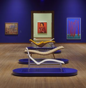<I>L’heure mauve</i>, 2022
</br> installation view, Montreal museum of fine arts