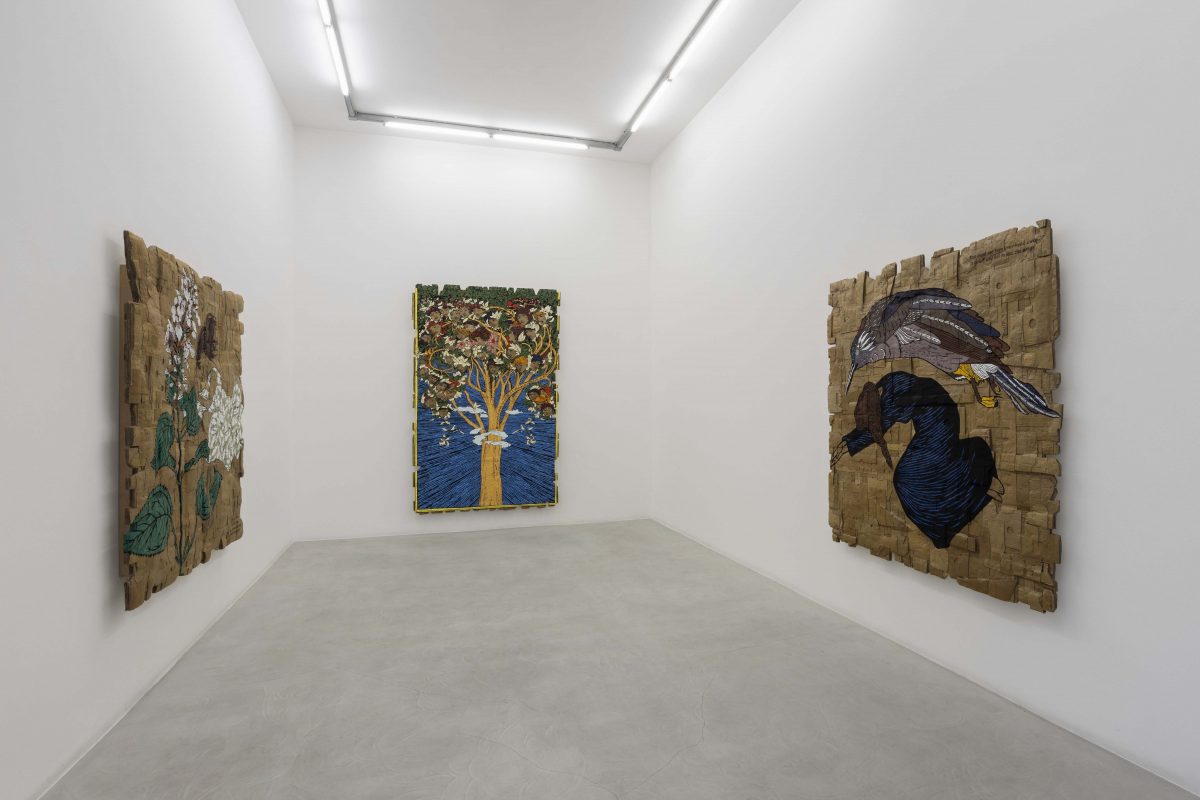 <i>You must not turn your head away in grief</i>, 2022
</br> installation view, kaufmann repetto Milan