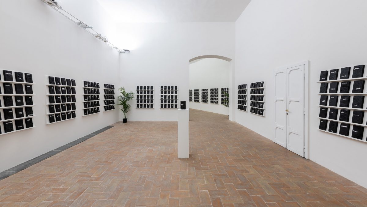 <i>Candice Breitz: Never Ending Stories</i>, 2022
</br> installation view, FMAV - Palazzina dei Giardini, Modena