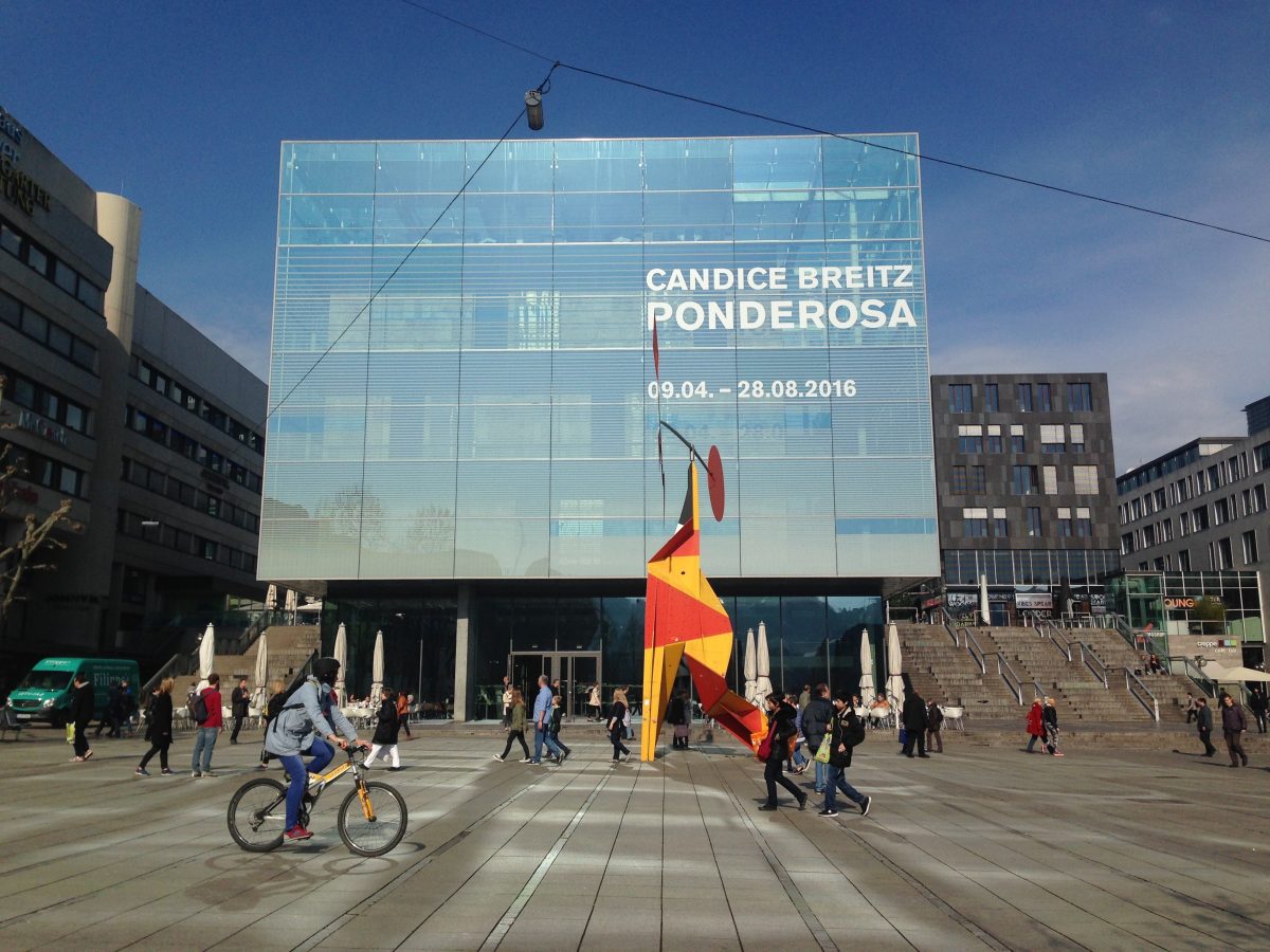<i>Ponderosa</i>, 2016
</br> installation view, Kunstmuseum, Stuttgart