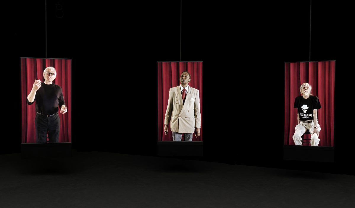 <i>I’m Your Man (A Portrait of Leonard Cohen)</i>, 2017
</br> installation view, Musée d'art contemporain - Montréal