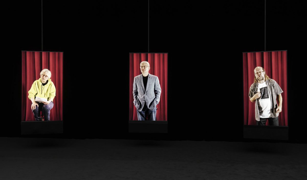 <i>I’m Your Man (A Portrait of Leonard Cohen)</i>, 2017
</br> installation view, Musée d'art contemporain - Montréal