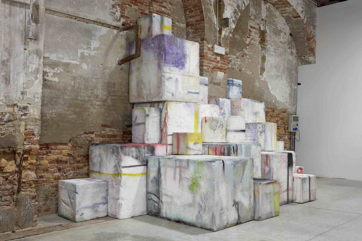 <i>The Shrinking Universes</i>, 2019
</br> installation view, Biennale di Venezia, Venice