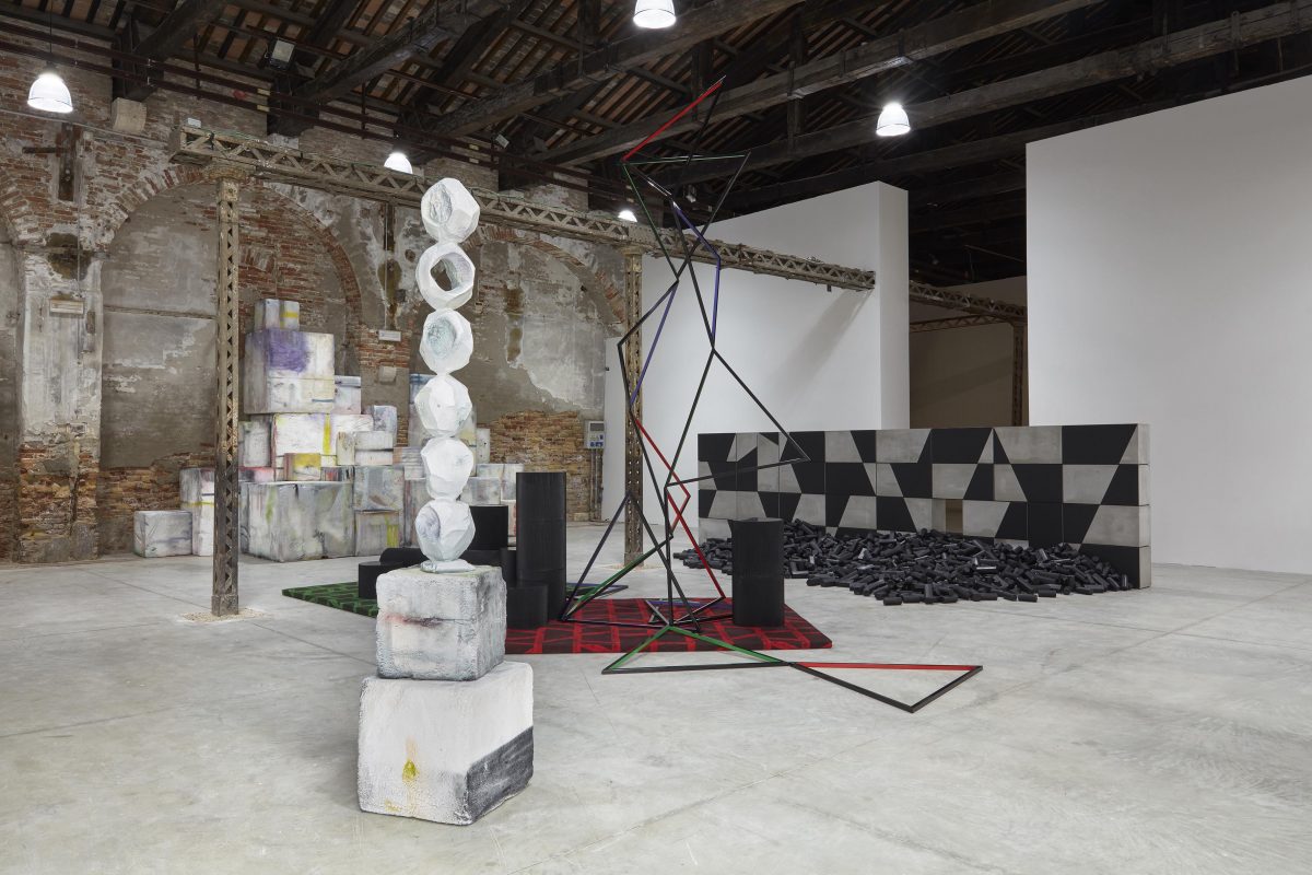<i>The Shrinking Universes</i>, 2019
</br> installation view, Biennale di Venezia, Venice